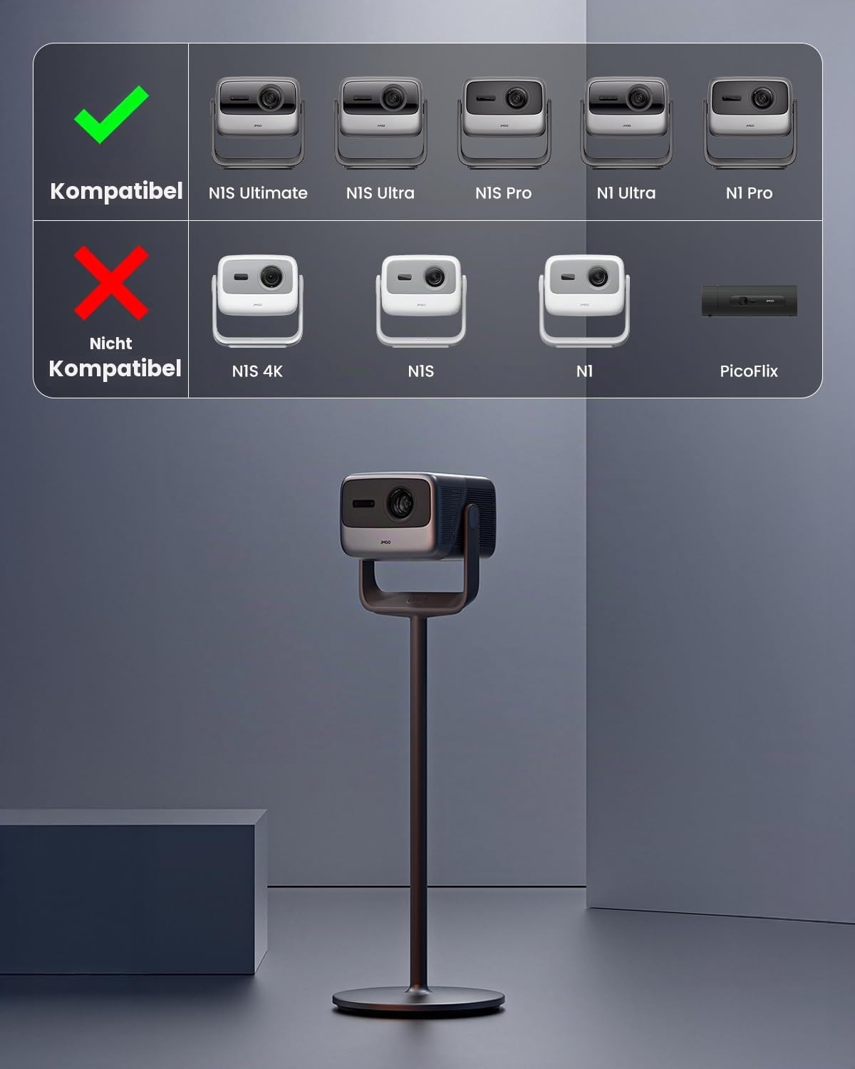 jmgo-n1s-bodenst-nder-projektorhalterung-beamerst-nder image 2
