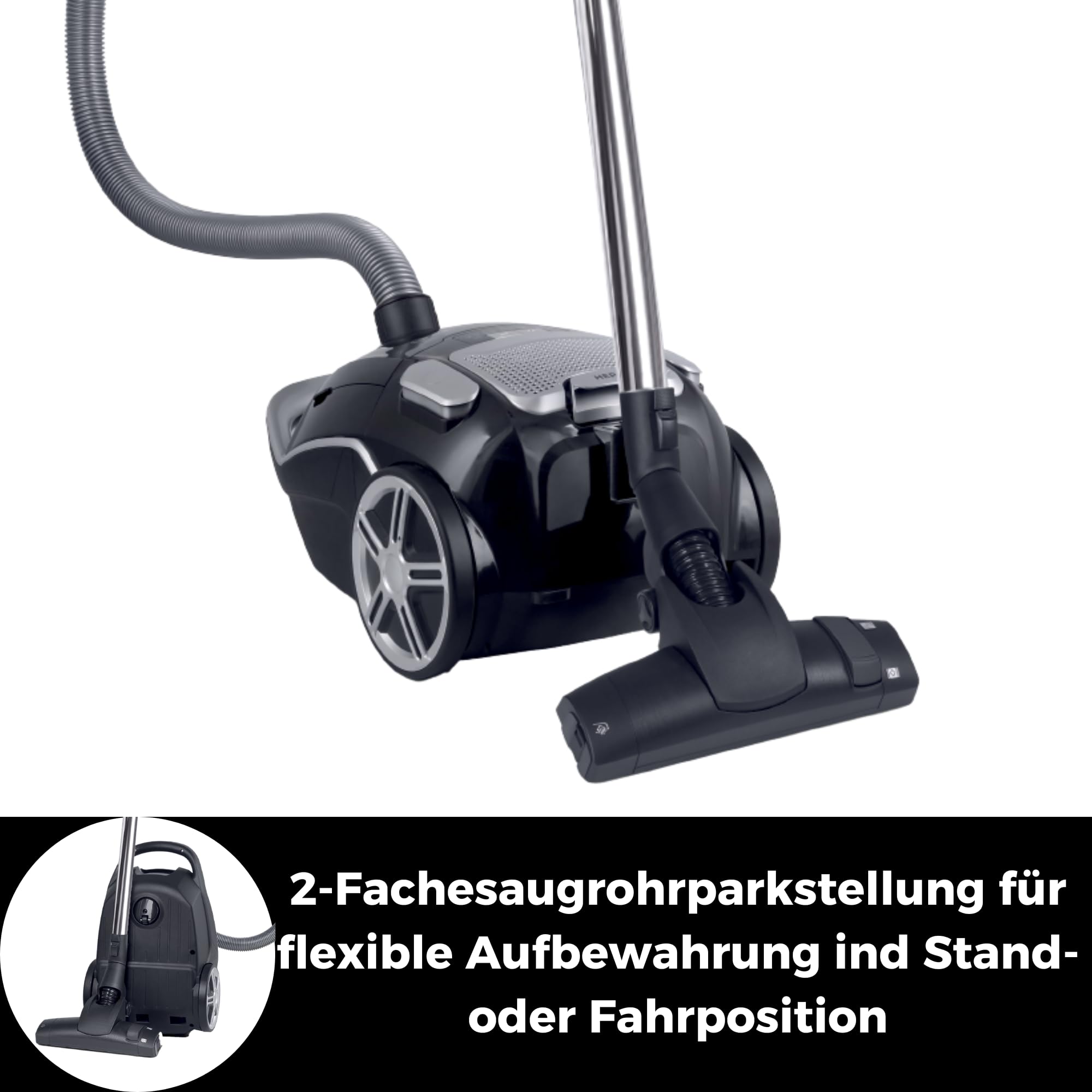 fakir-black-vac-power-ts-790-staubsauger-800w-3l image 5