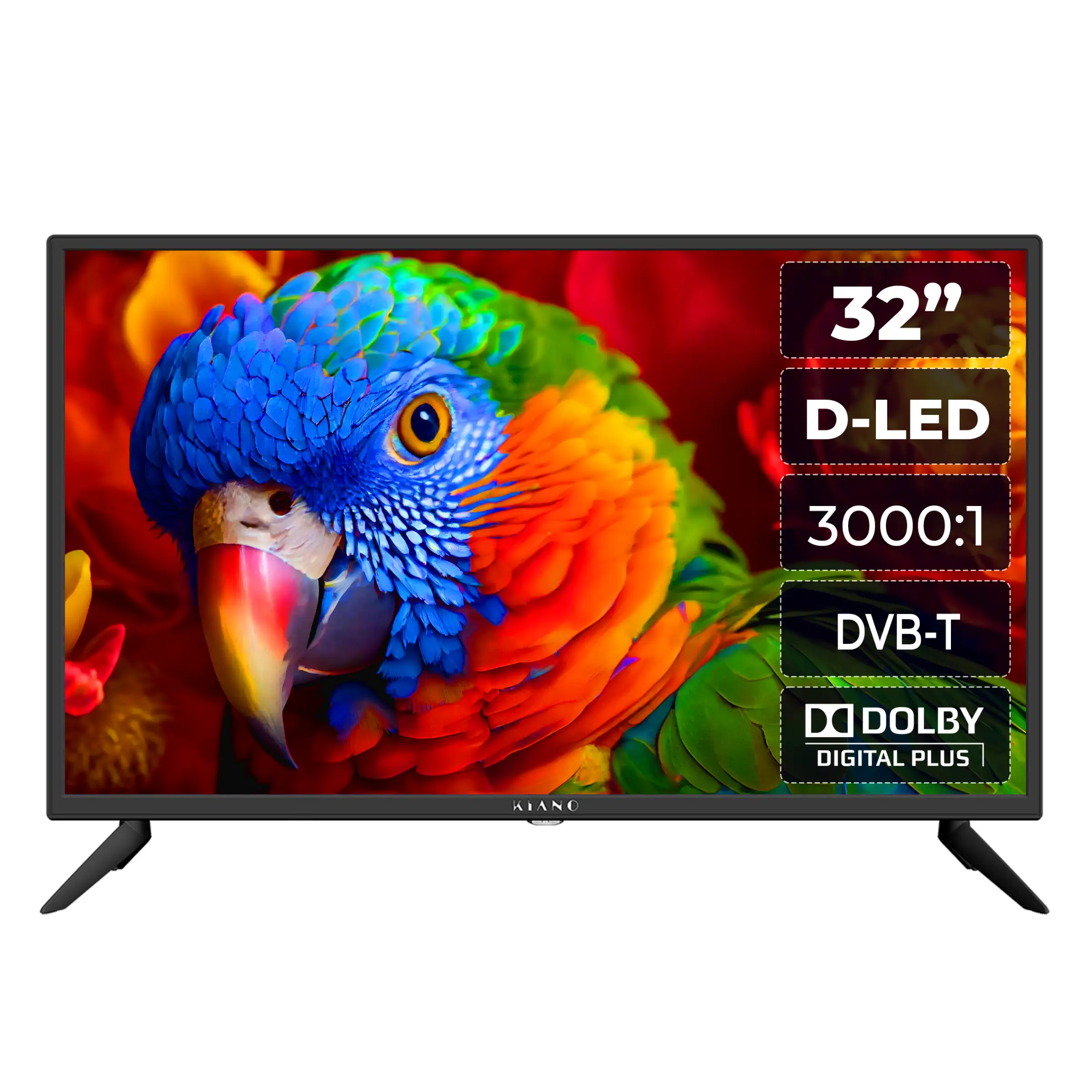 kiano-slim-32-zoll-fernseher-tv-flach-hd image 1