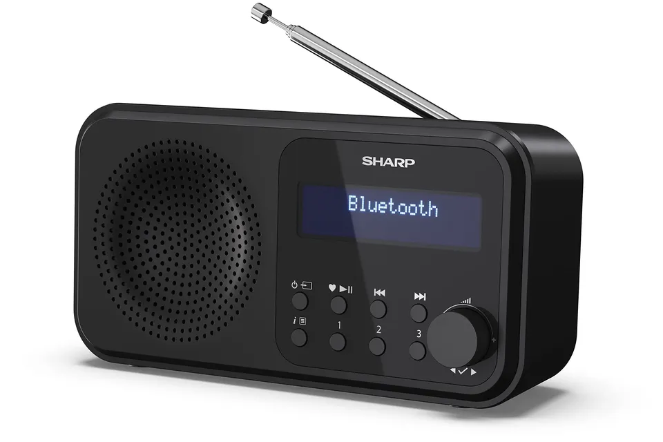 sharp-dr-p420-tragbares-dab-radio-schwarz-bluetooth image 1