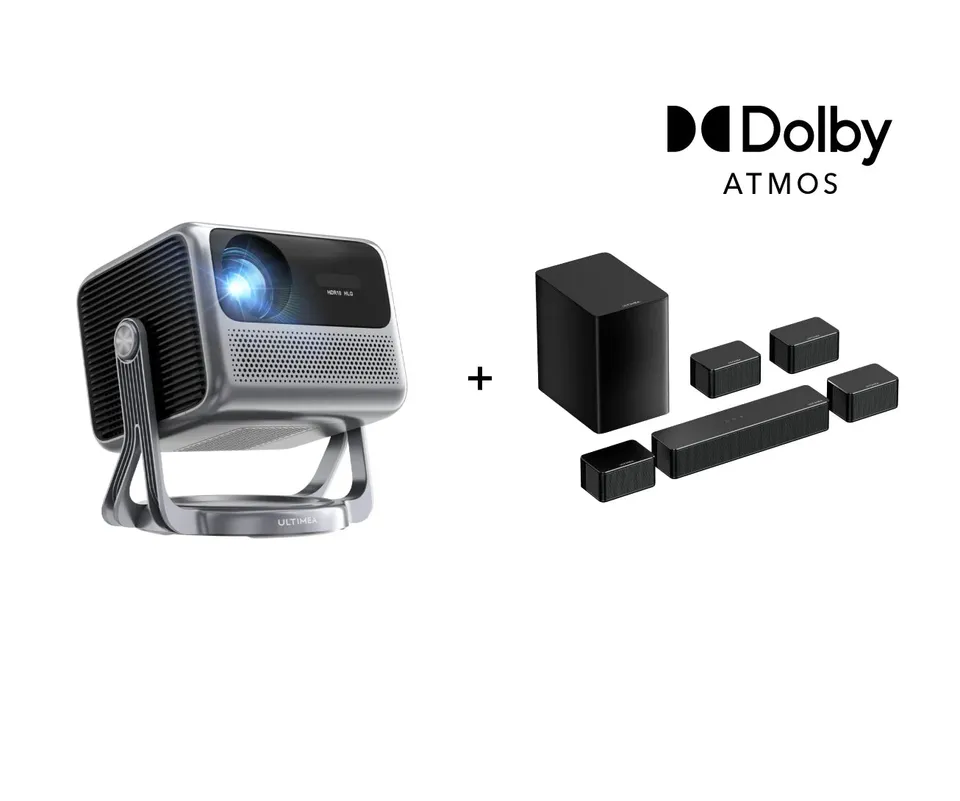 ultimea-nova-c40-beamer-poseidon-d80-soundbar-bundle-full-hd image 1