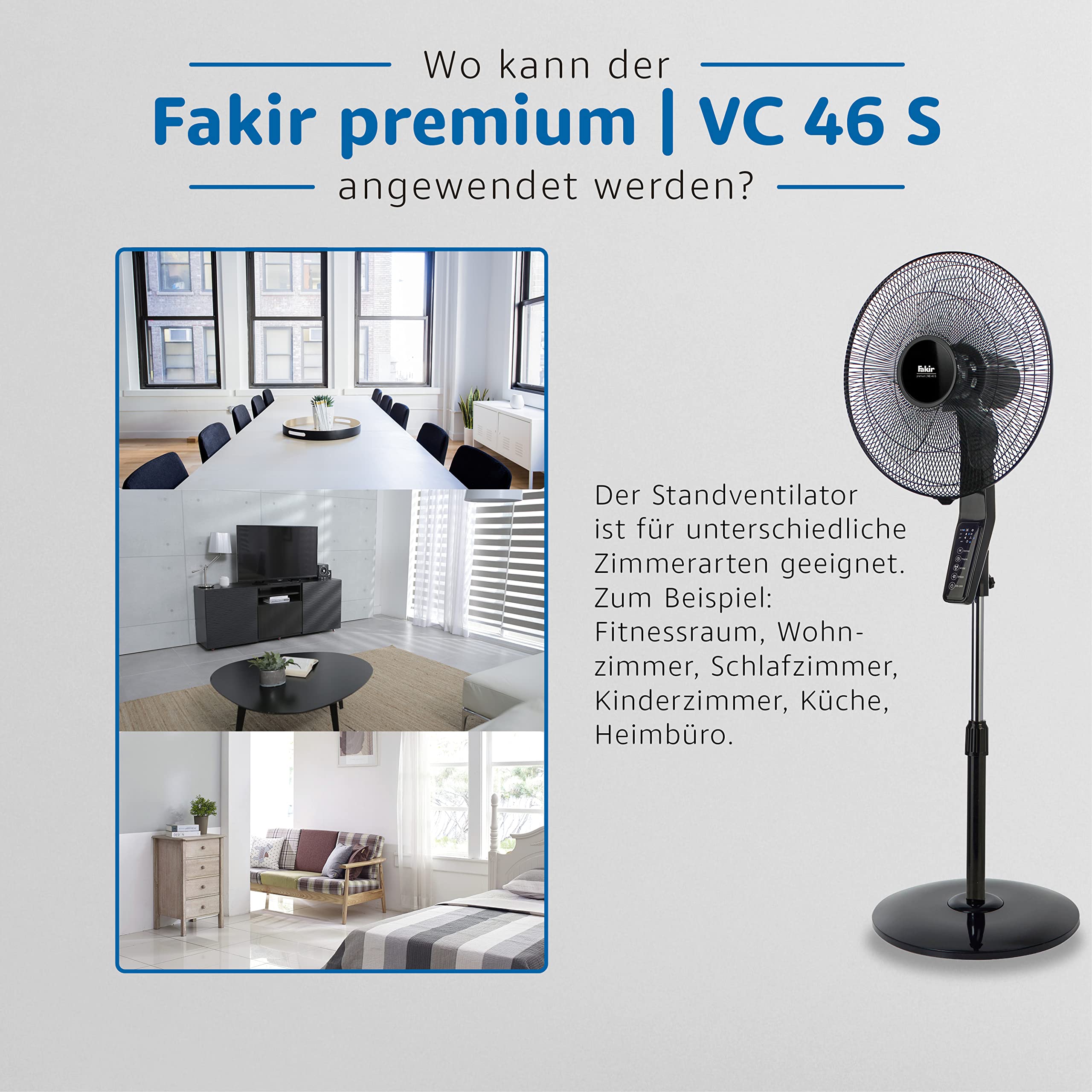 fakir-vc-46-s-standventilator-wei-60w-mit-fernbedienung image 4