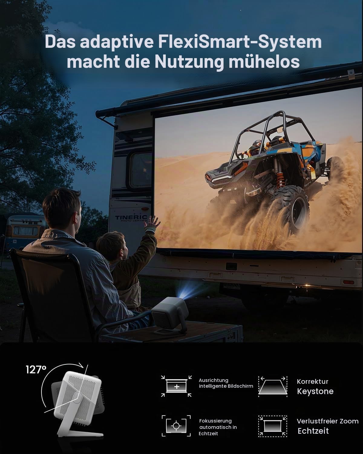 jmgo-n1s-4k-uhd-mini-beamer-mit-projektor-bodenst-nder image 4