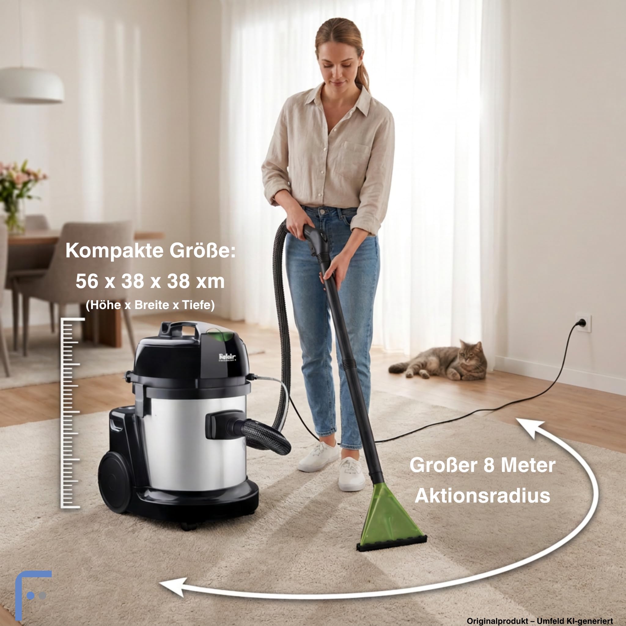 fakir-premium-sr-9800-s-nass-trockensauger-waschsauger-1600w image 4