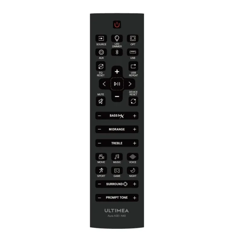ultimea-aura-a40-soundbar-fernbedienung-ersatz image 1