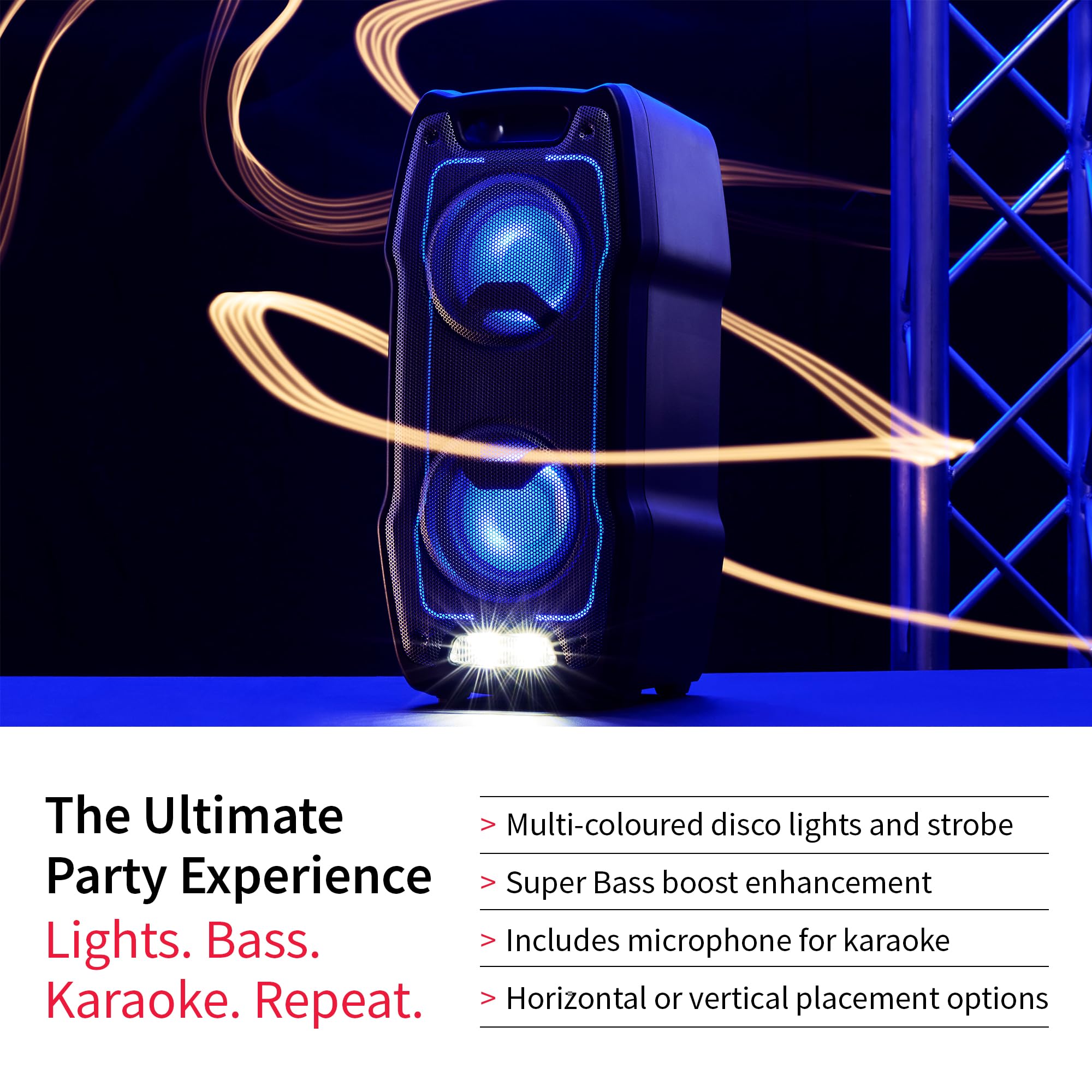 sharp-ps-931-party-lautsprecher-180w-bluetooth-karaoke image 2