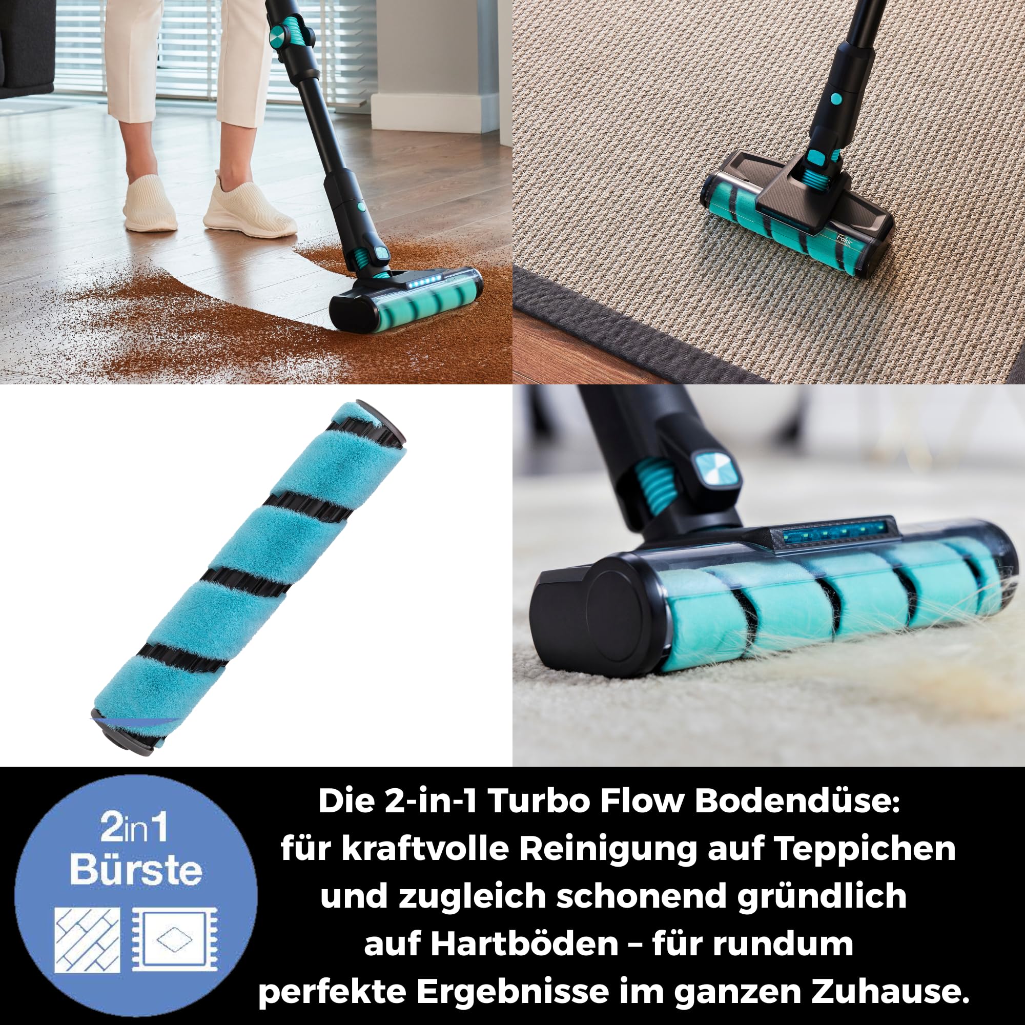 fakir-bolt-x-plus-aqua-8472-akkusauger-beutellos-mit-wischfunktion image 7