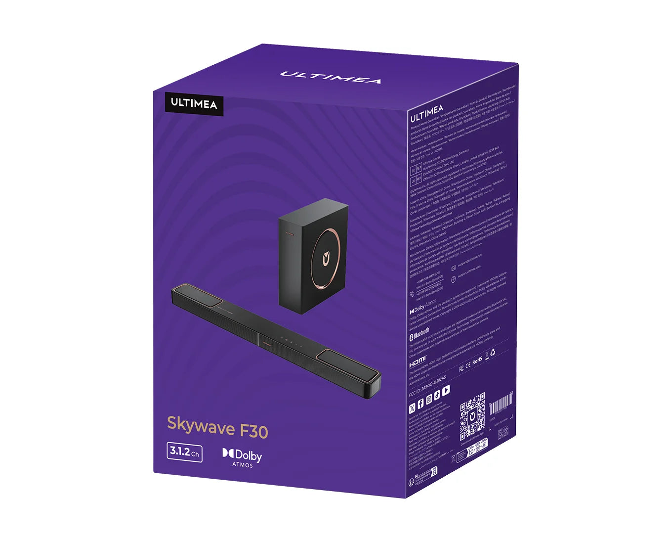 ultimea-skywave-f30-soundbar-3-1-2-dolby-atmos-300-w image 5