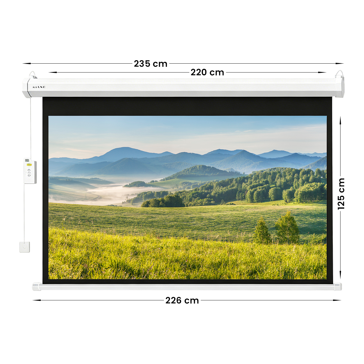 kiano-screen-electric-100-motorleinwand-16-9-wei image 3