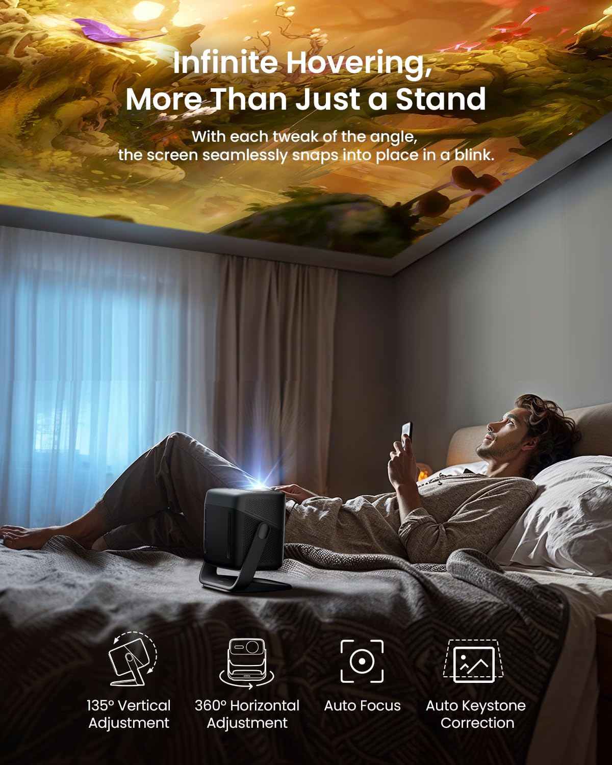 jmgo-n1s-ultra-4k-beamer-mit-deckenhalterung image 3