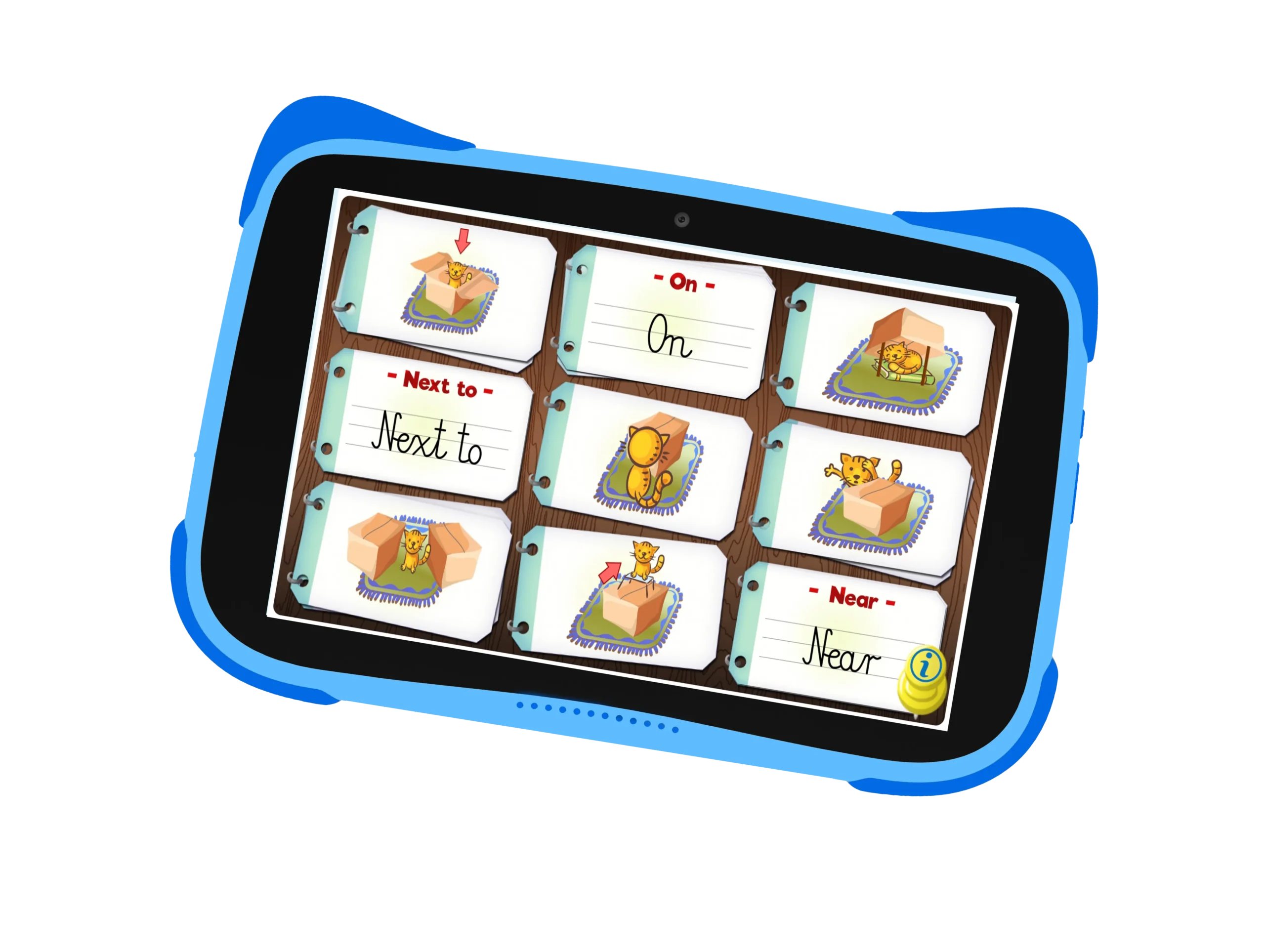 kiano-alpha-kid-tablet-kinder-tablet-blau-lern-tablet image 3