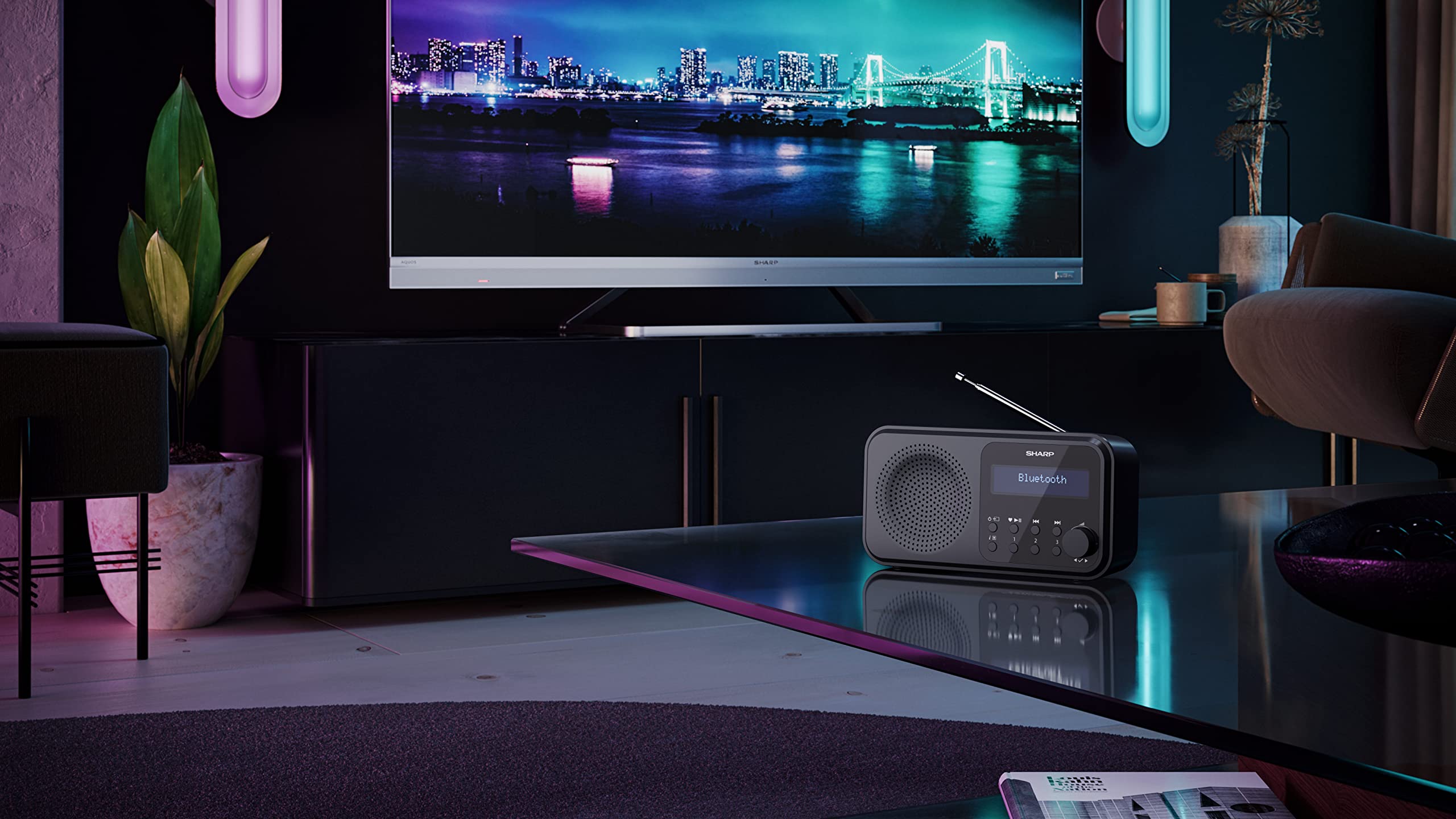sharp-dr-p420-tragbares-dab-radio-schwarz-bluetooth image 8