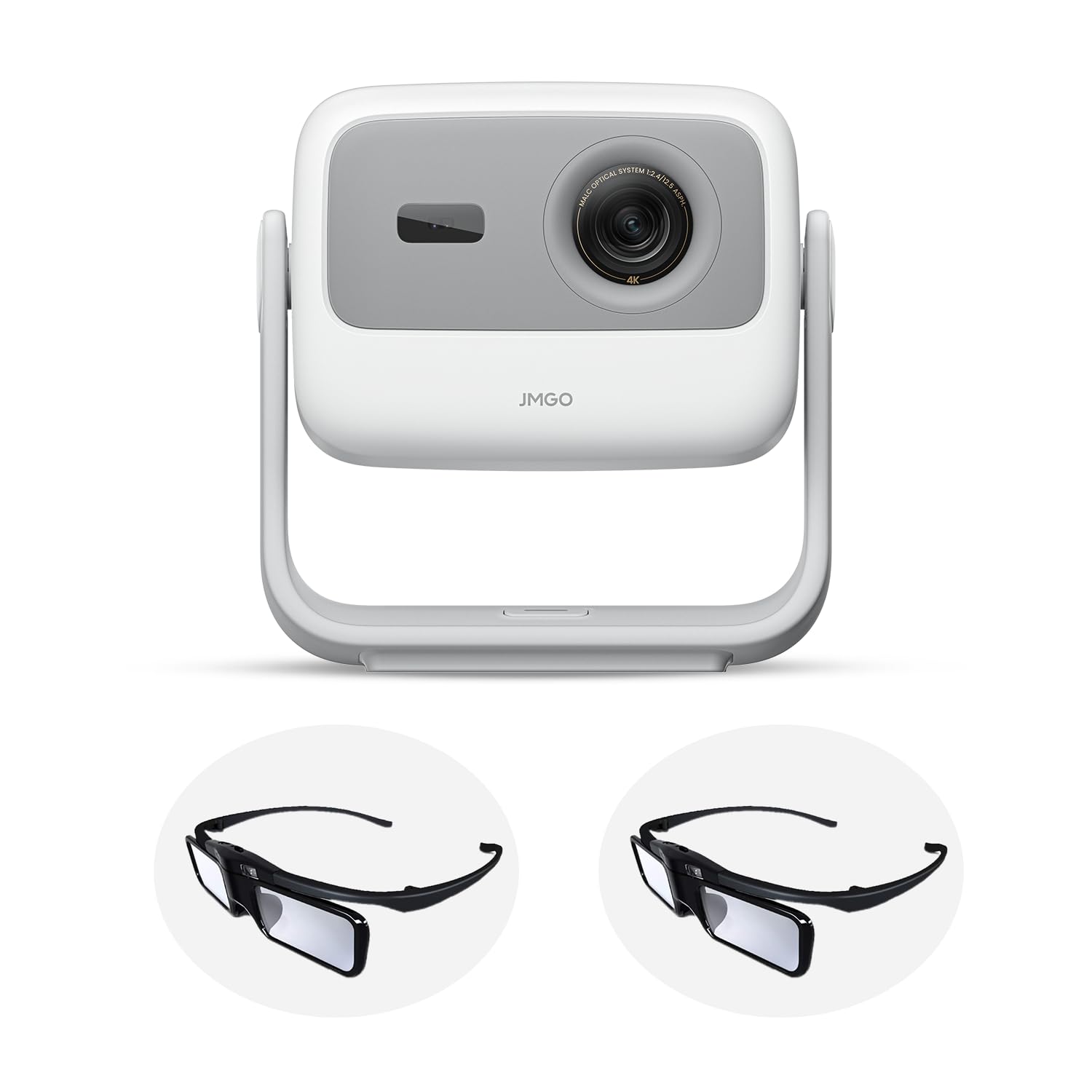 jmgo-n1s-4k-uhd-mini-beamer-mit-3d-shutterbrille-2er image 1