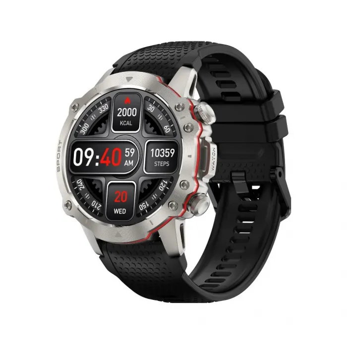 kiano-watch-sport-smartwatch-silber-sportuhr image 5