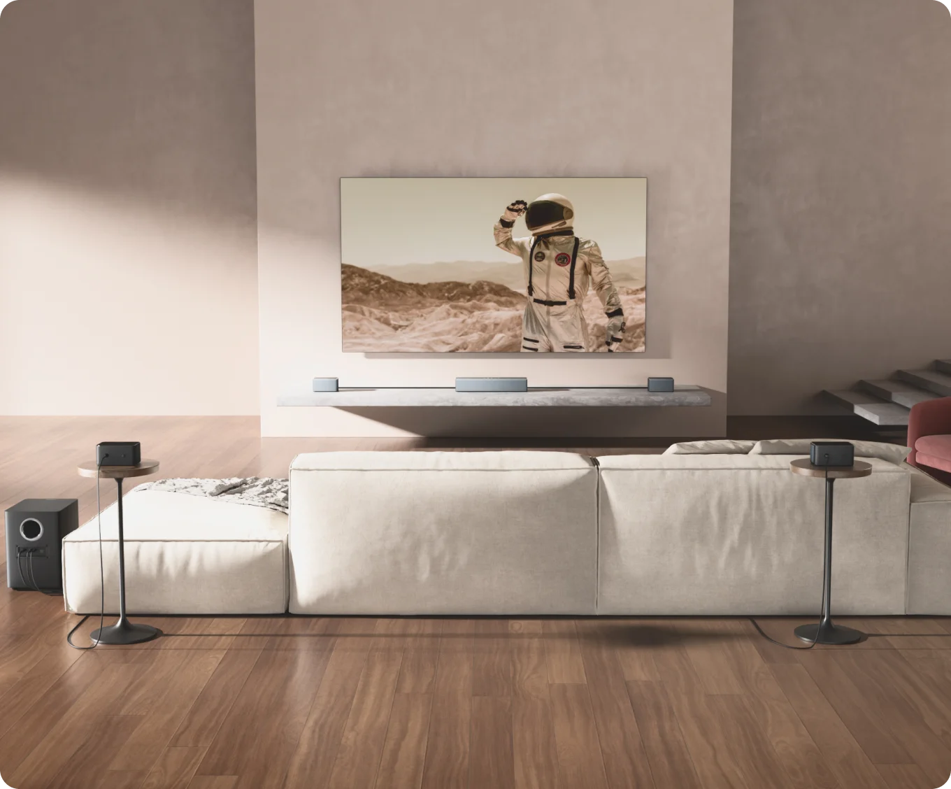 ultimea-poseidon-d80-7-1-soundbar-dolby-atmos-stands image 2