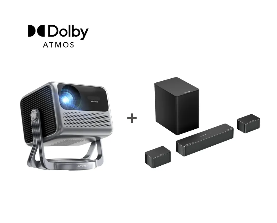 ultimea-nova-c40-beamer-poseidon-d60-soundbar-bundle image 1