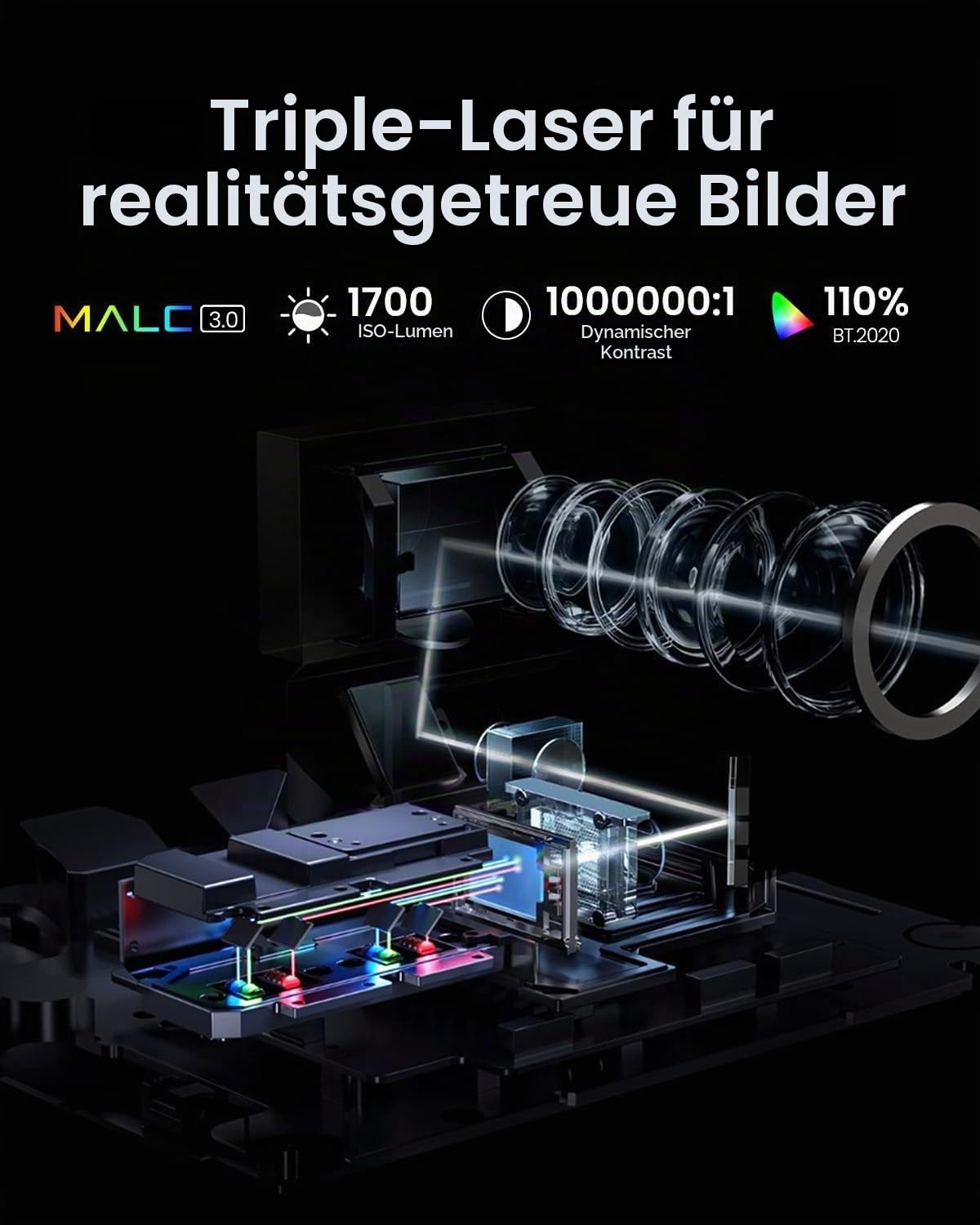 jmgo-n1s-4k-uhd-mini-beamer-mit-projektor-bodenst-nder image 2