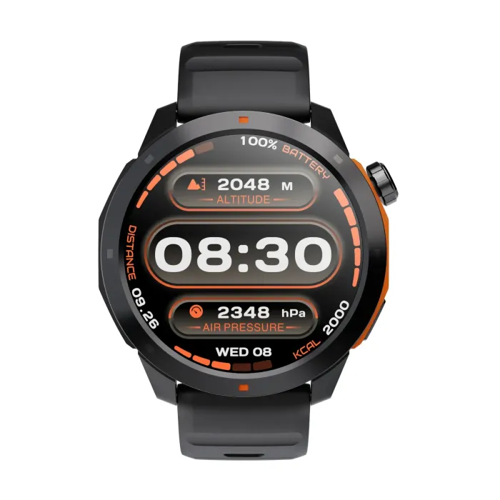 kiano-watch-xtreme-smartwatch-schwarz-sportlich image 1