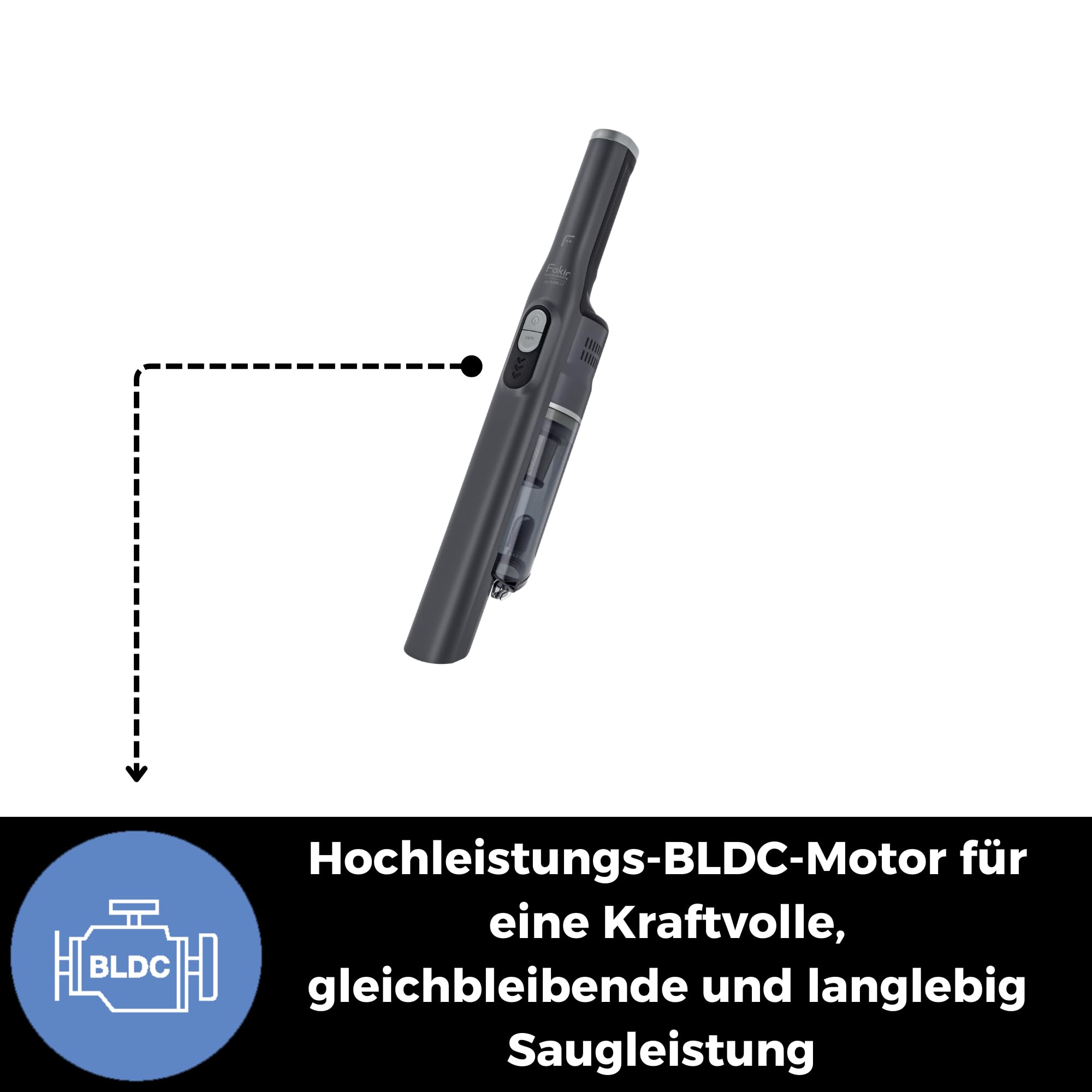 fakir-as-1480-lt-akku-staubsauger-180w-30-min-laufzeit image 7
