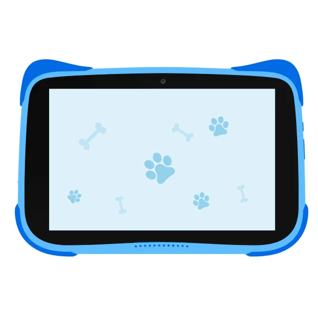 kiano-alpha-kid-tablet-kinder-tablet-blau-lern-tablet image 1