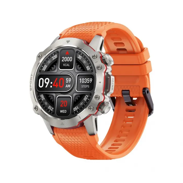 kiano-watch-sport-smartwatch-silber-sportuhr image 6