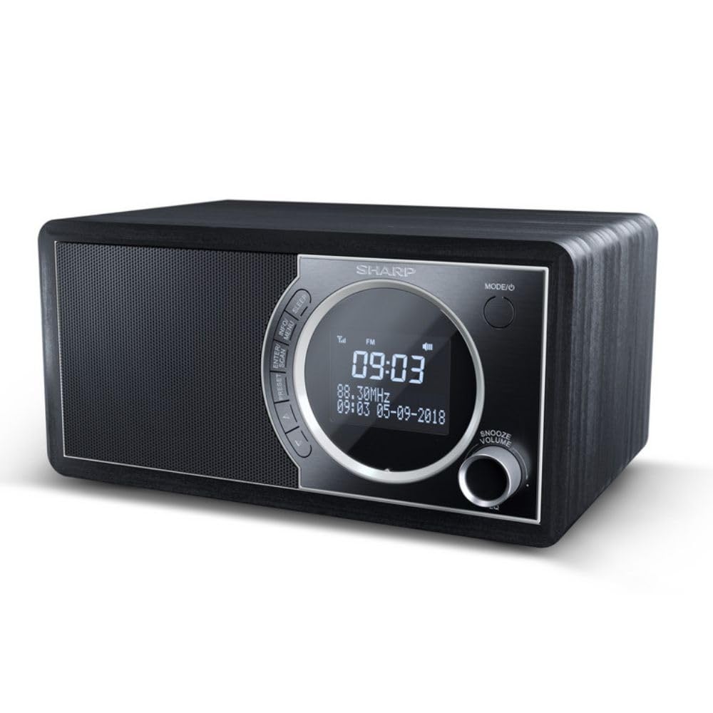 sharp-dr-450-digitalradio-dab-ukw-bluetooth-schwarz-holz image 1