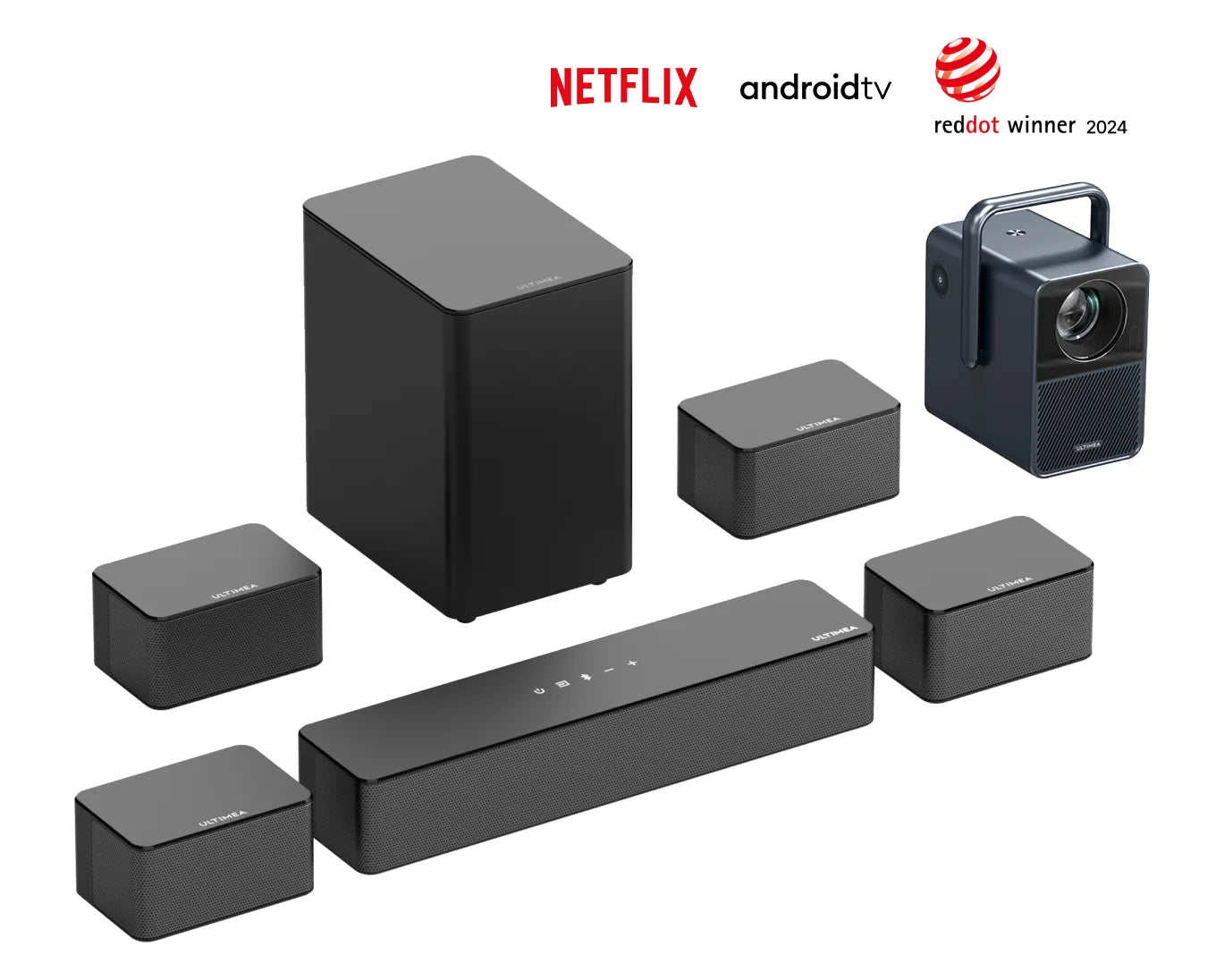 ultimea-poseidon-e40-beamer-d70-7-1-soundbar-bundle-full-hd image 2