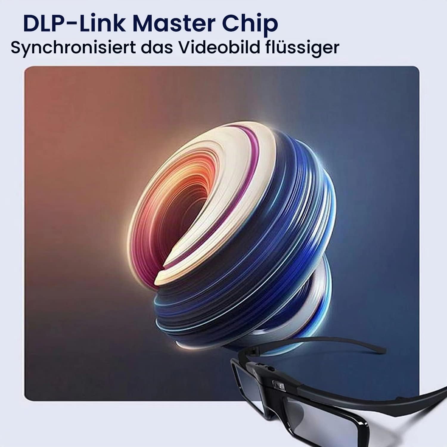 jmgo-n1s-3d-shutterbrille-dlp-link-wiederaufladbar-schwarz image 1