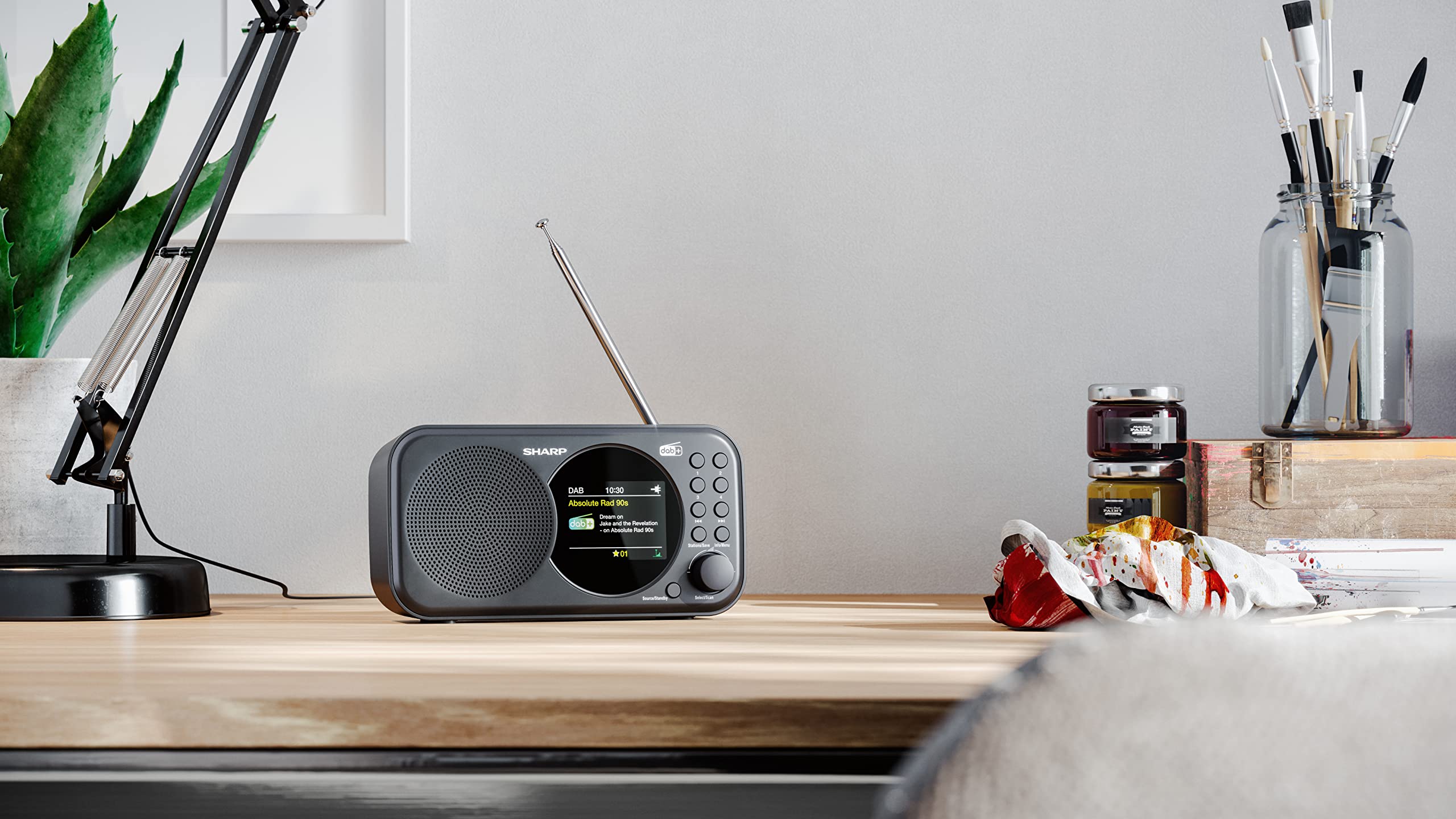 sharp-dr-p320-digitalradio-dab-fm-bluetooth-schwarz image 2