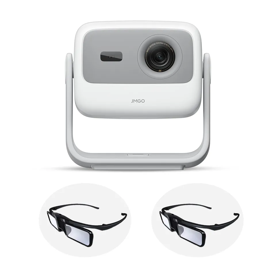 jmgo-n1s-4k-uhd-mini-beamer-mit-3d-shutterbrille-2er image 1