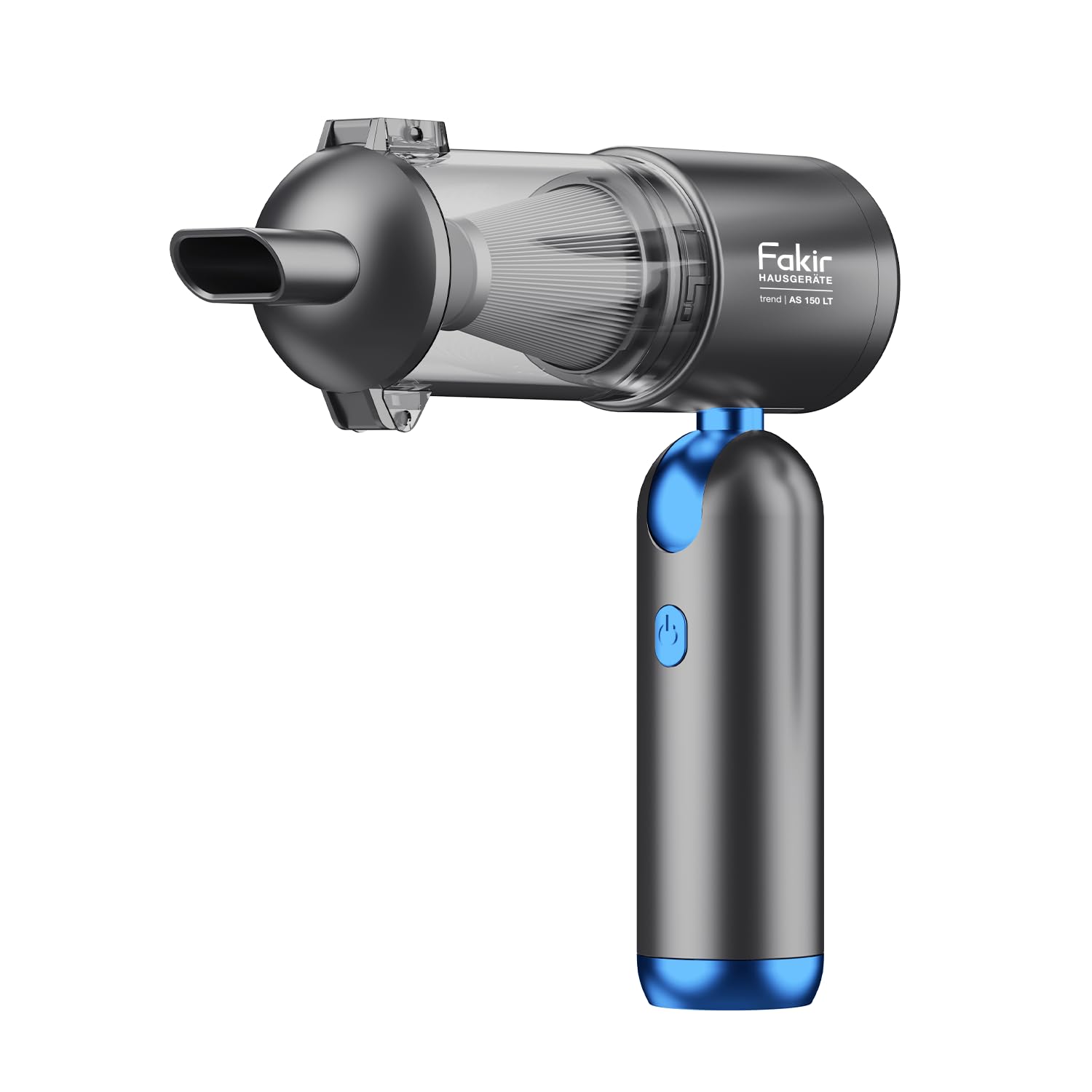 fakir-trend-as-150-lt-akku-handstaubsauger-anthrazit-blau-17-kpa image 2