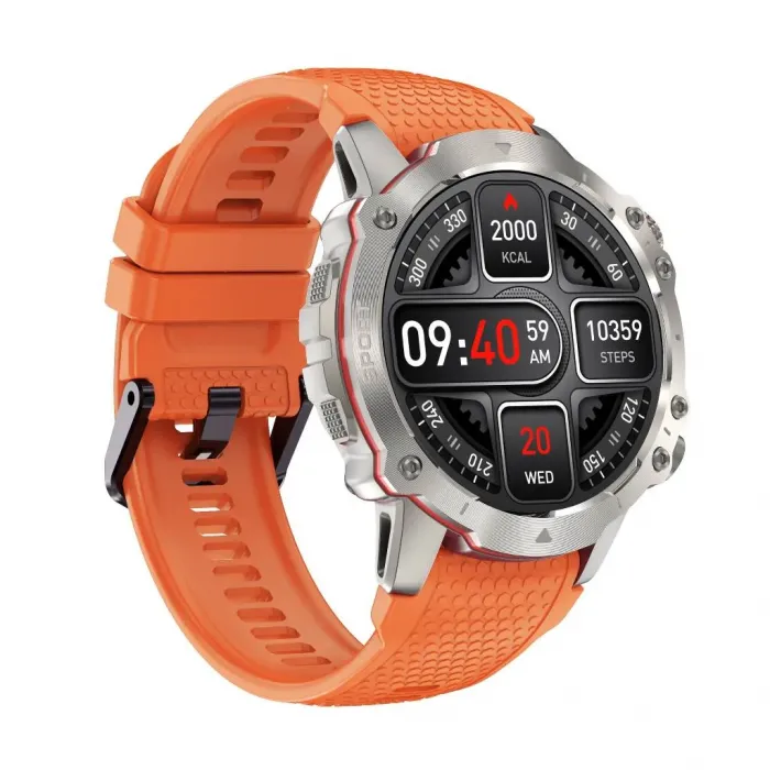 kiano-watch-sport-smartwatch-silber-sportuhr image 4