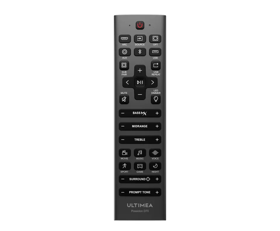 ultimea-poseidon-d70-soundbar-fernbedienung-ersatz image 1