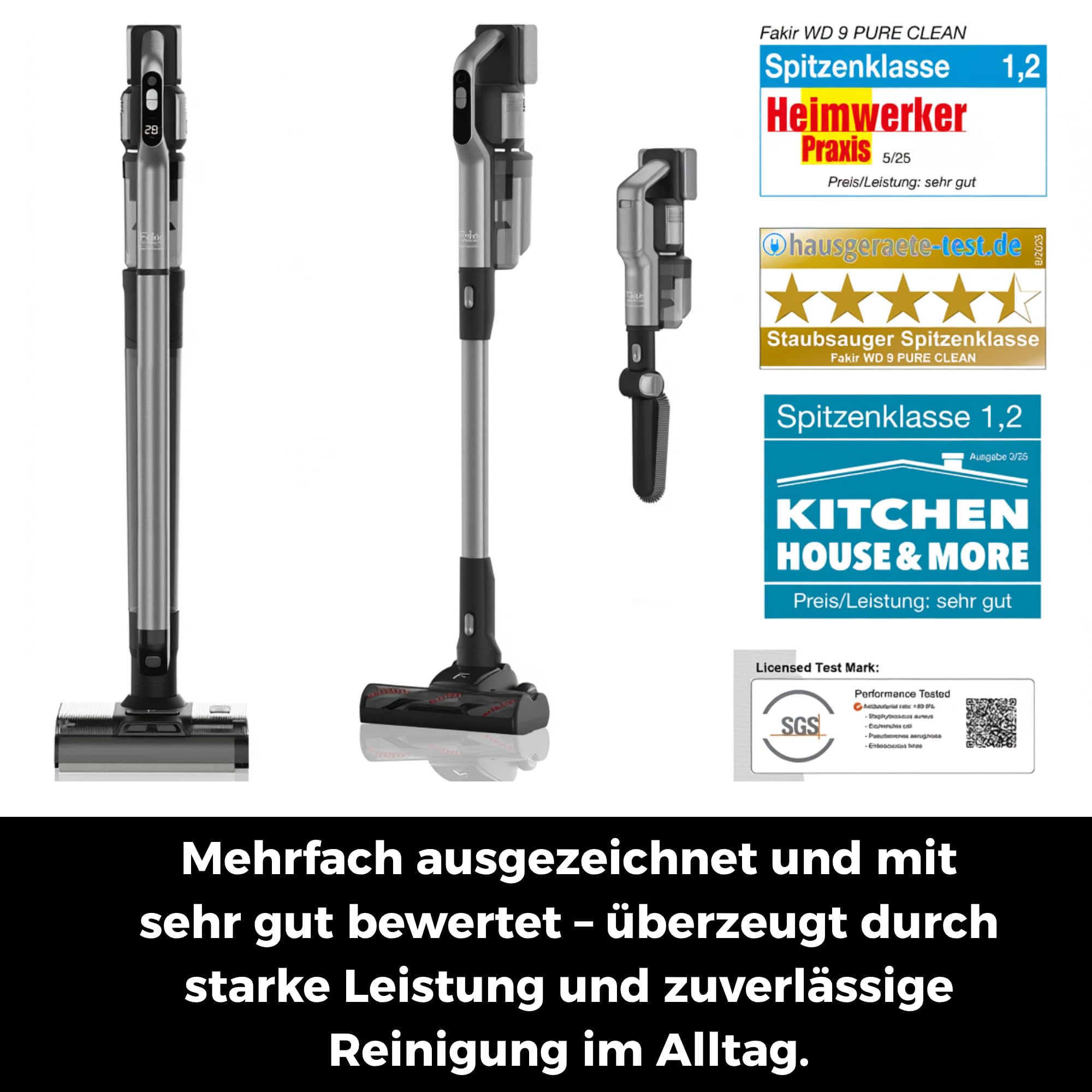 fakir-wd-9-pure-clean-nass-trockensauger-akku-3in1-selbstreinigung image 2