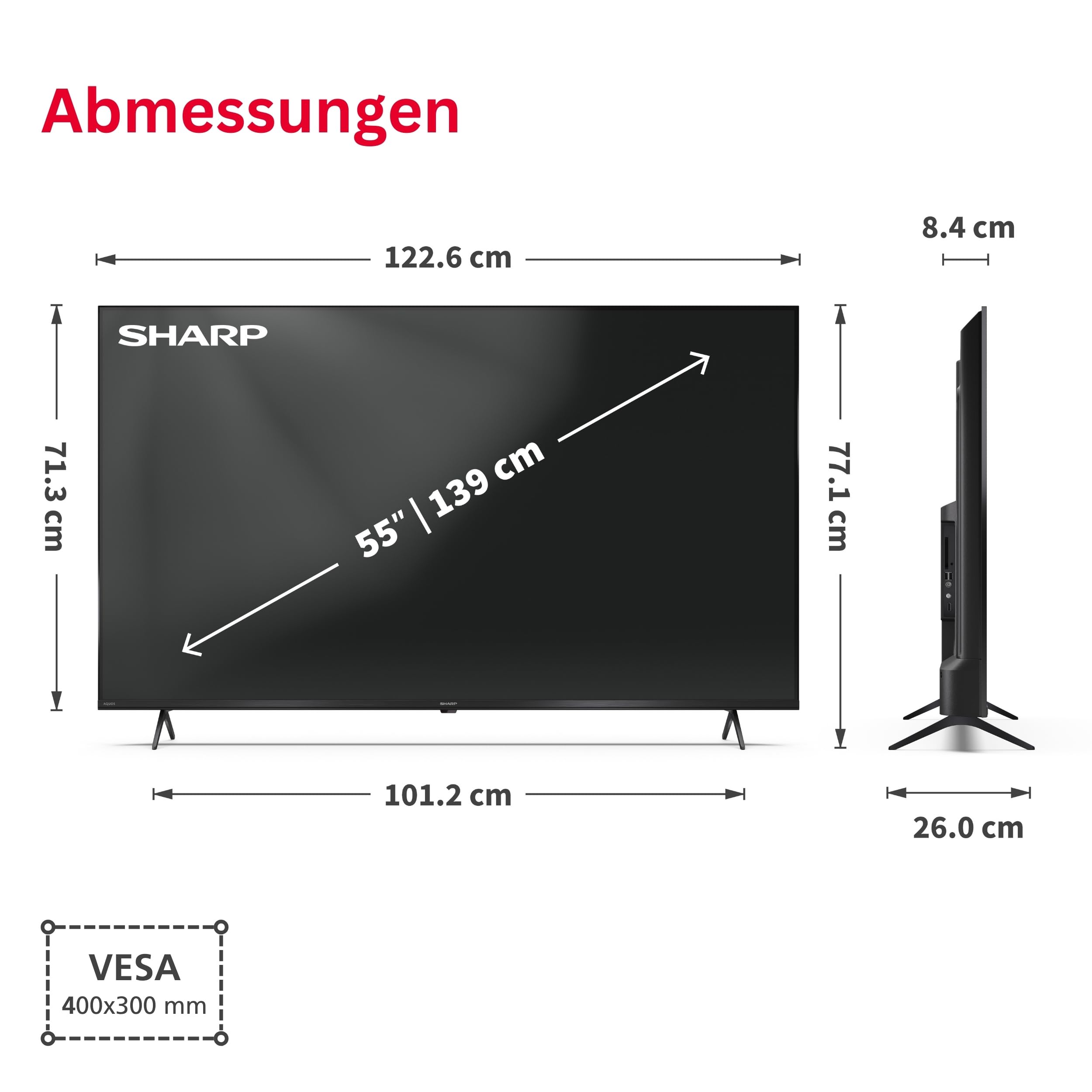 sharp-55hm5745e-qled-fernseher-55-zoll-4k-schwarz image 3