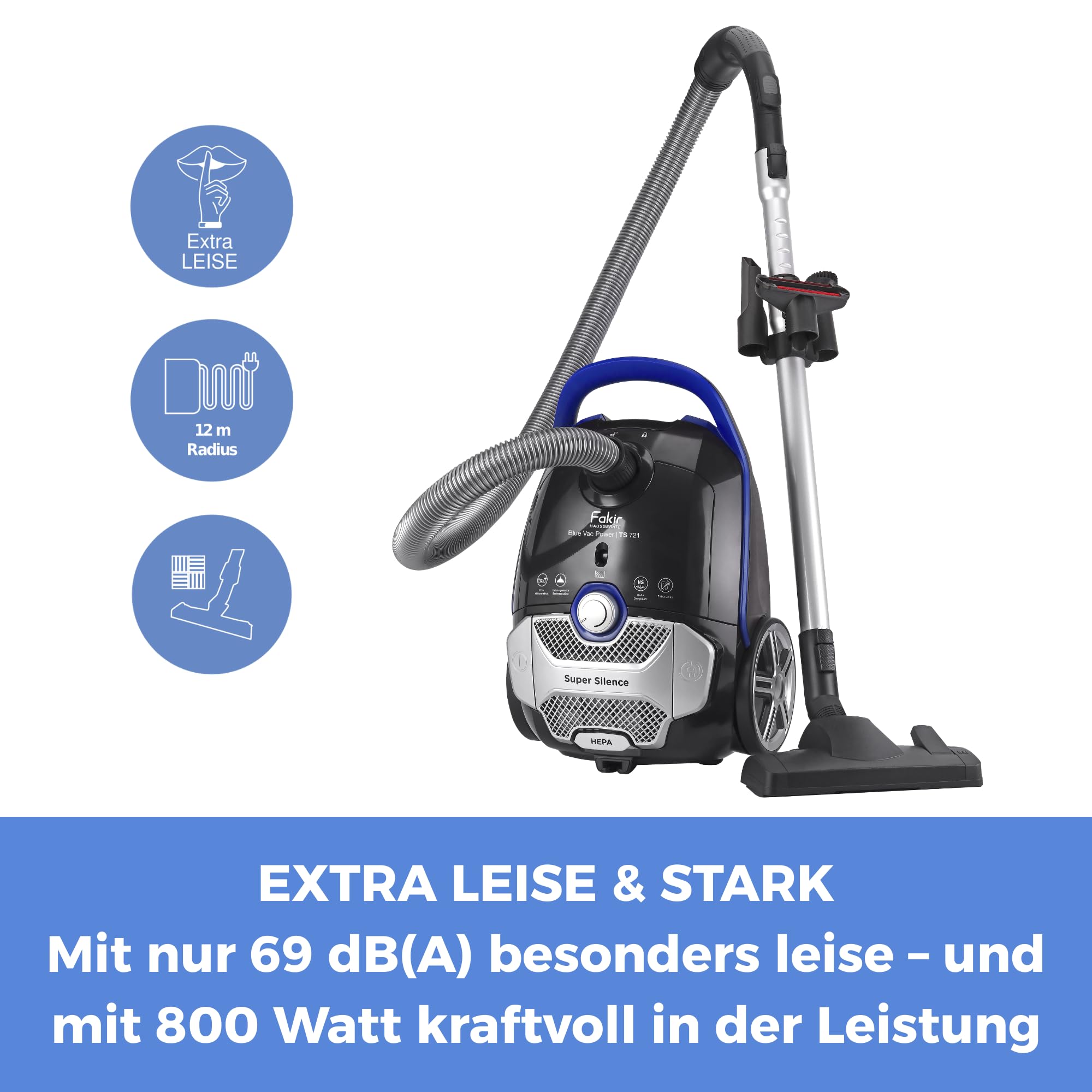 fakir-blue-vac-power-ts-721-staubsauger-800w-hepa-h14 image 4