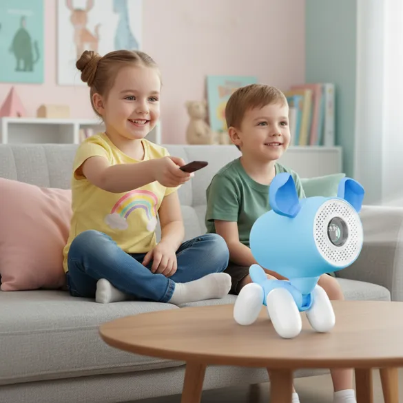 kiano-alphakid-blue-dog-kinder-beamer-projektor image 8
