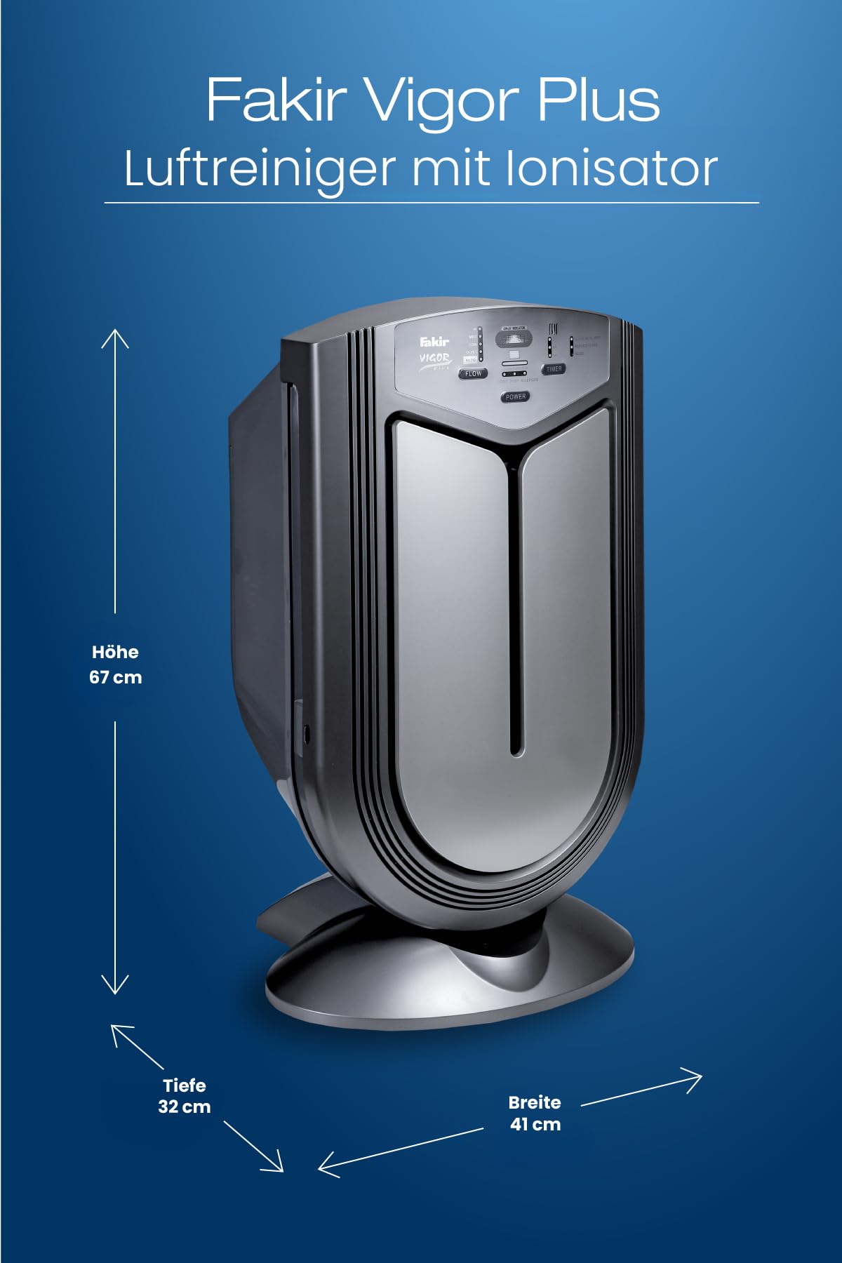 fakir-lr-600-vigor-plus-luftreiniger-hepa-70-m image 3