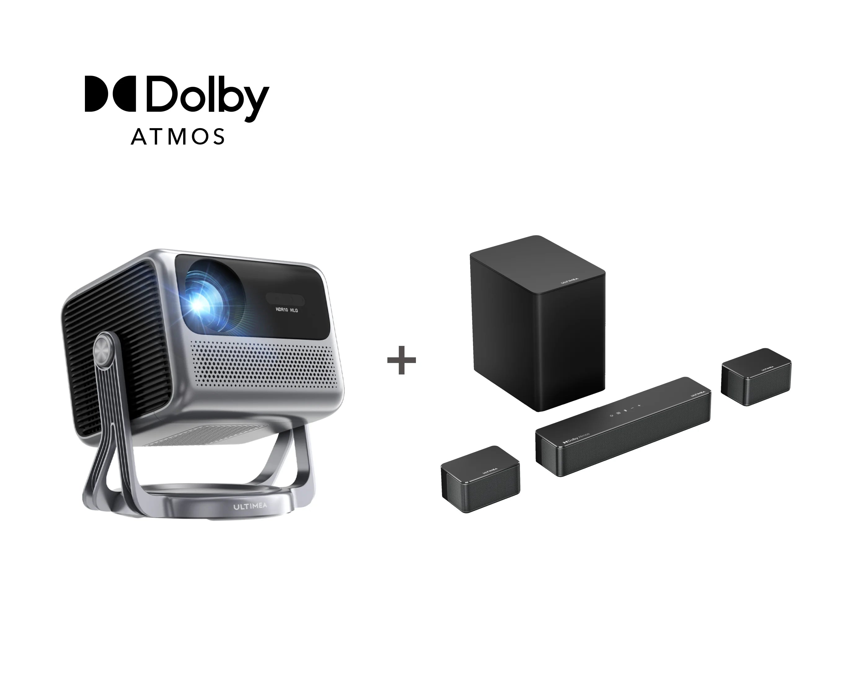ultimea-nova-c40-beamer-poseidon-d60-soundbar-bundle image 1