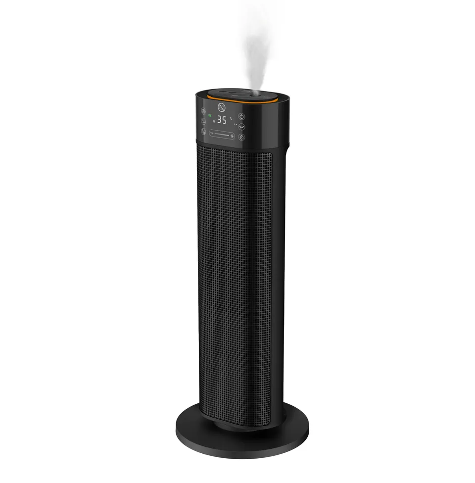 fakir-ht-1000-turmheizl-fter-2000w-mit-befeuchter-schwarz image 1