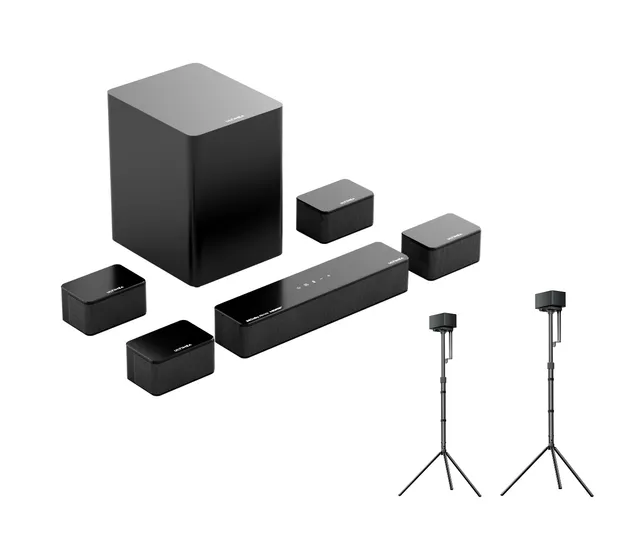 ultimea-poseidon-d80-7-1-soundbar-dolby-atmos-stands image 1
