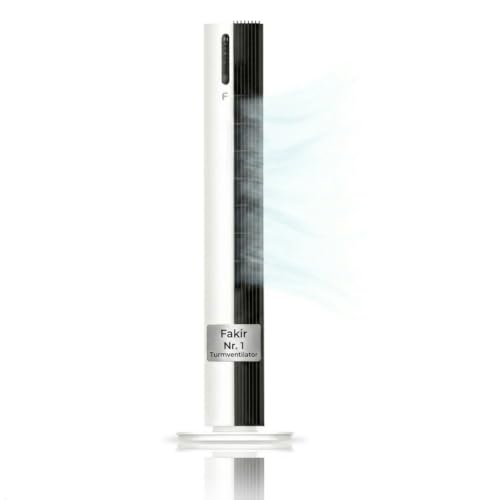 fakir-tv-640-turmventilator-wei-schwarz-leise-32-db image 8