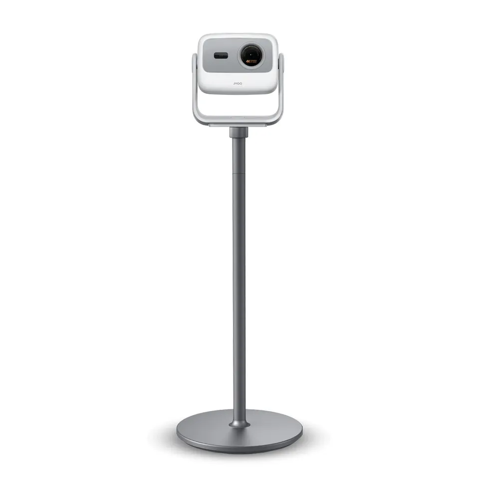 jmgo-n1s-4k-uhd-mini-beamer-mit-projektor-bodenst-nder image 1