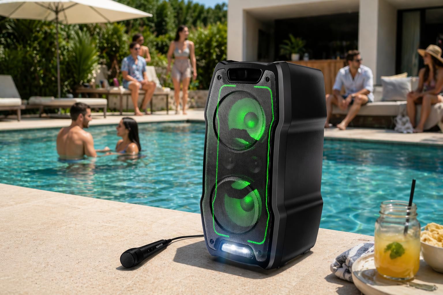 sharp-ps-931-party-lautsprecher-180w-bluetooth-karaoke image 7