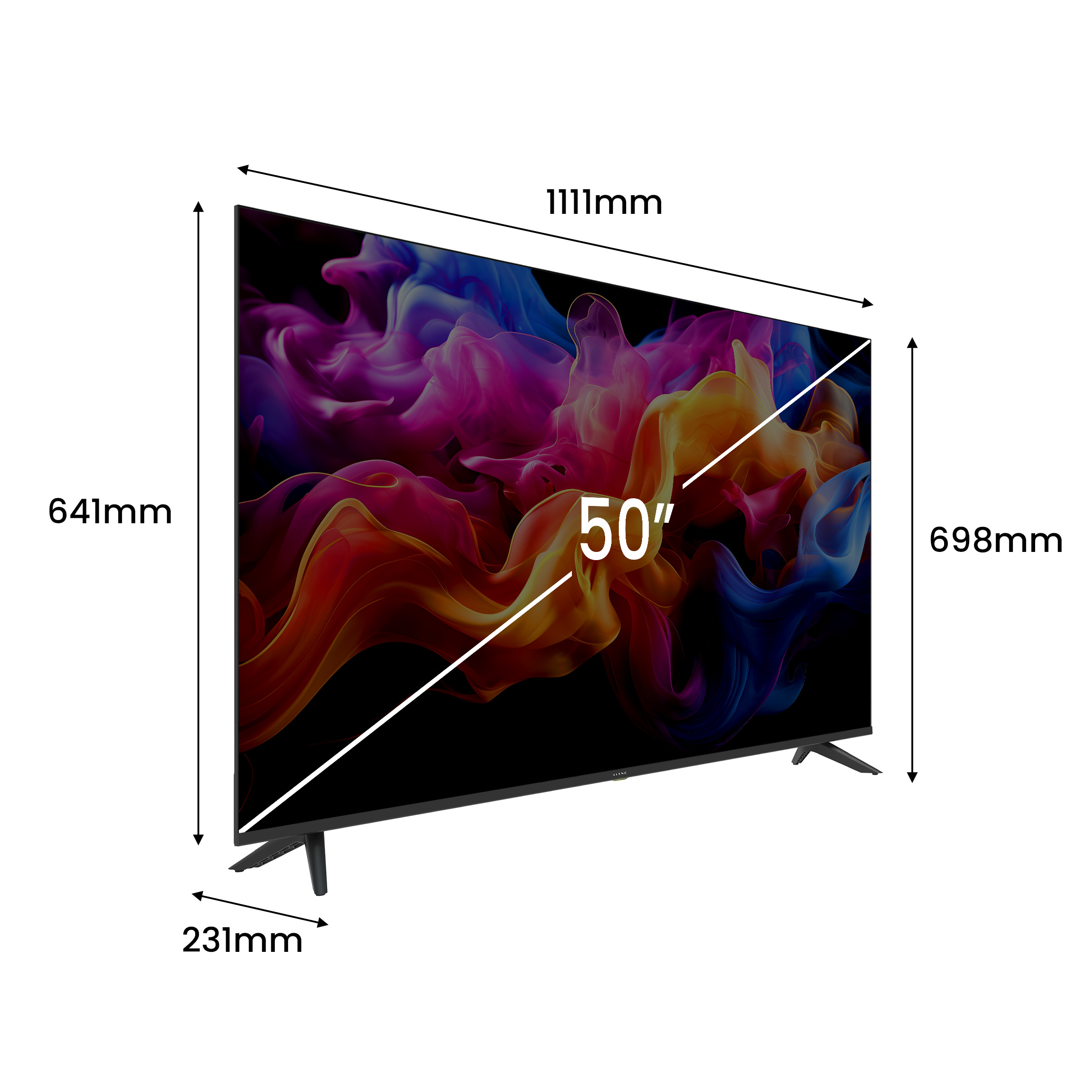 kiano-elegance-tv-50-4k-uhd-fernseher-vidaa-smart-tv image 7