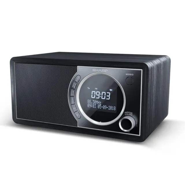 sharp-dr-450-digitalradio-dab-ukw-bluetooth-schwarz-holz image 1