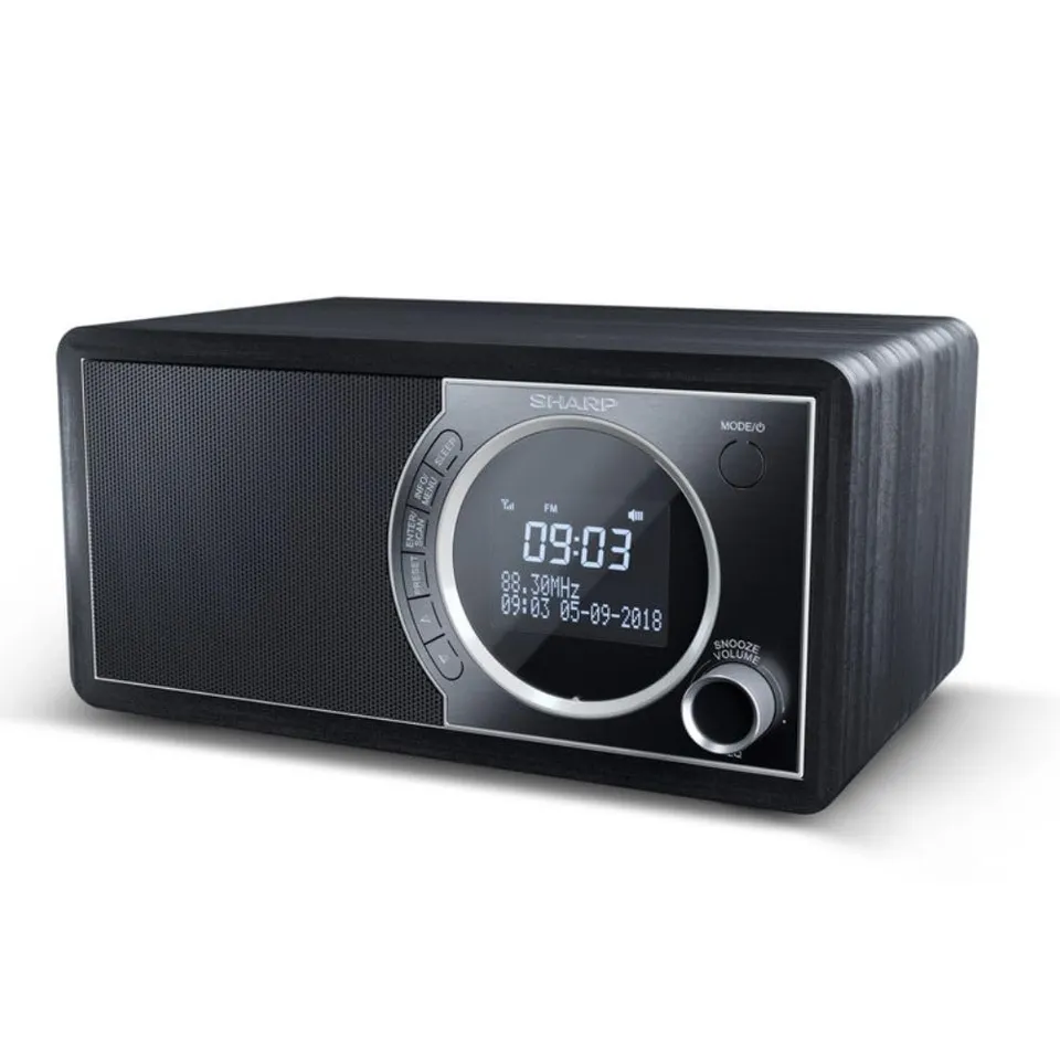 sharp-dr-450-digitalradio-dab-ukw-bluetooth-schwarz-holz image 1