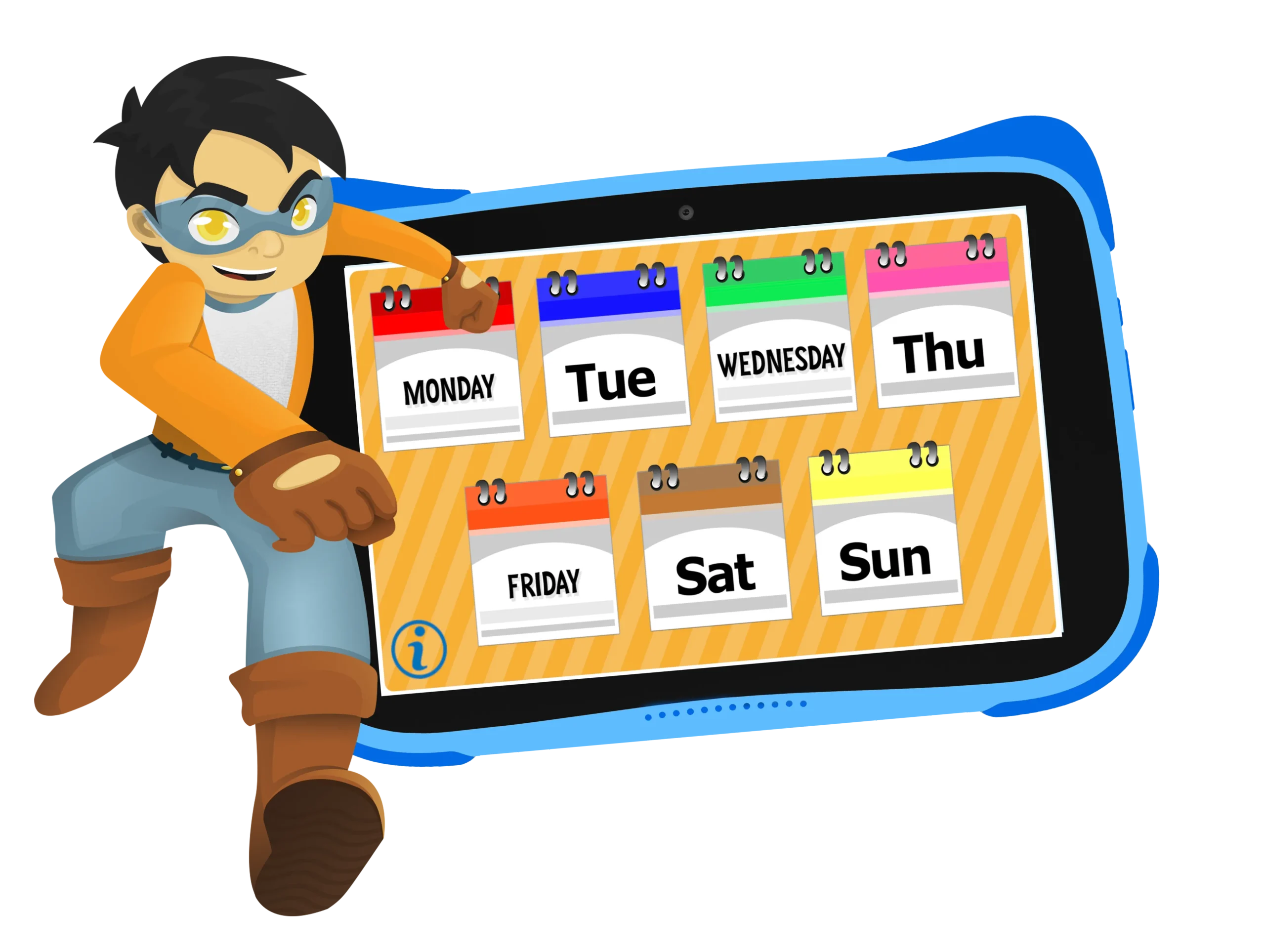 kiano-alpha-kid-tablet-kinder-tablet-blau-lern-tablet image 5