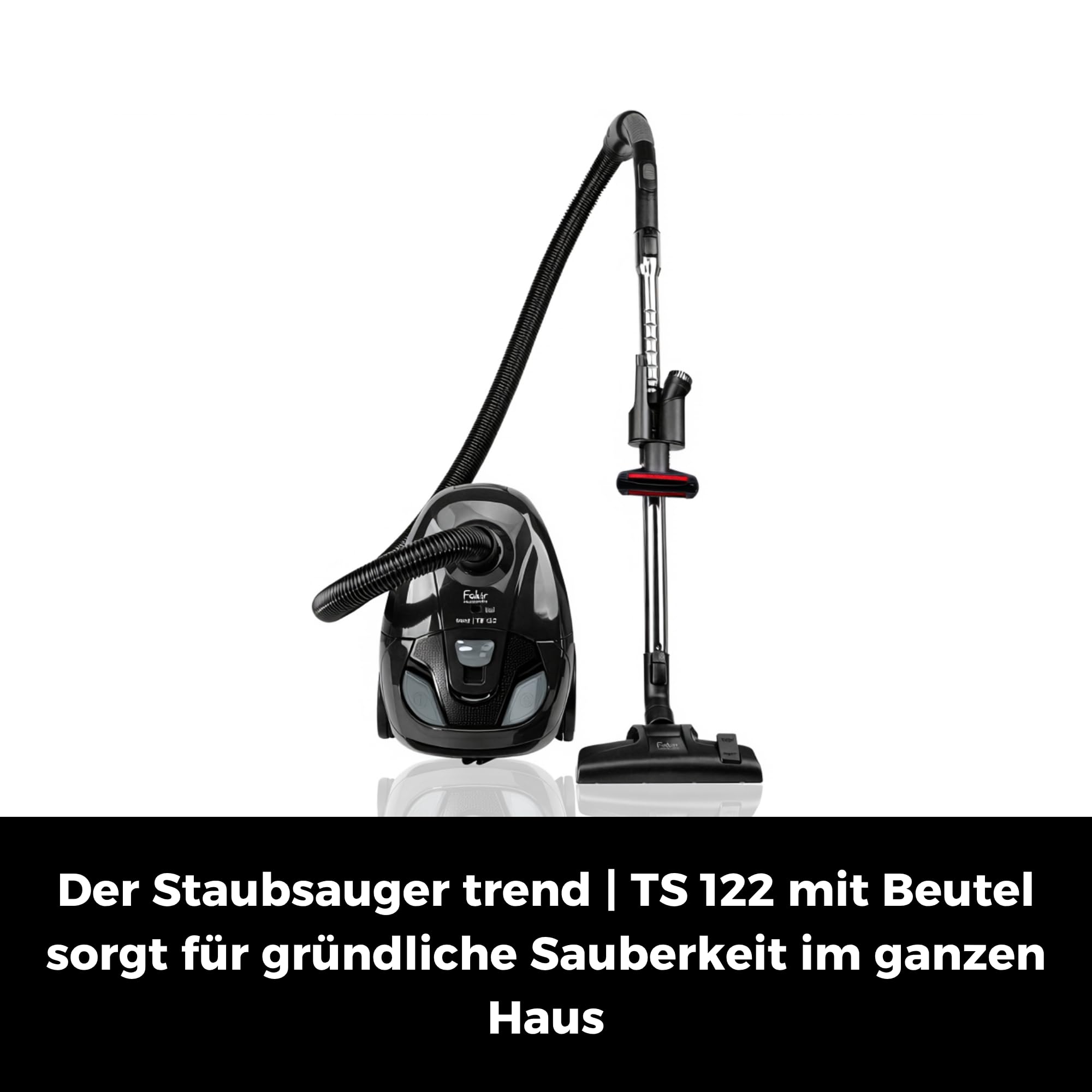 fakir-trend-ts-122-staubsauger-700w-epa-filter-2l-beutel image 2