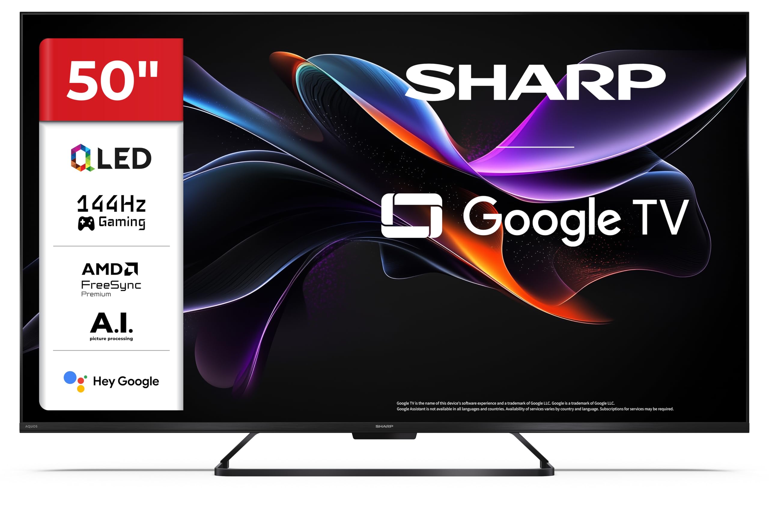sharp-50hr7365e-50-zoll-qled-tv-4k-144hz-google image 1